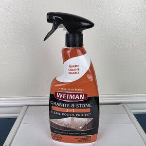 Weiman Granite & Stone 3 In 1 Clean Polish Protect Spray 24 Oz NWOT
